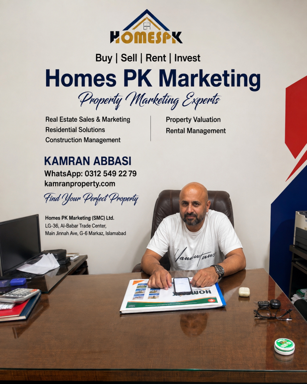 Kamran Abbasi — Homes PK Marketing